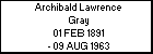 Archibald Lawrence Gray