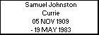Samuel Johnston Currie