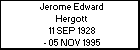Jerome Edward Hergott