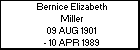Bernice Elizabeth Miller