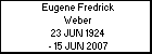 Eugene Fredrick Weber