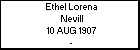 Ethel Lorena Nevill