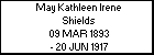 May Kathleen Irene Shields