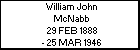 William John McNabb