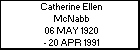 Catherine Ellen McNabb