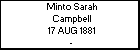 Minto Sarah Campbell
