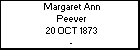 Margaret Ann Peever