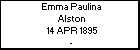 Emma Paulina Alston