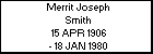 Merrit Joseph Smith