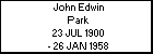 John Edwin Park