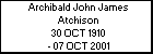 Archibald John James Atchison
