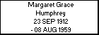 Margaret Grace Humphrey