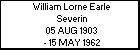 William Lorne Earle Severin
