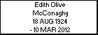 Edith Olive McConaghy