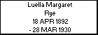 Luella Margaret Rye
