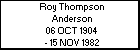 Roy Thompson Anderson