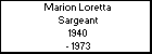 Marion Loretta Sargeant