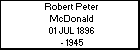 Robert Peter McDonald