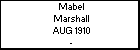 Mabel Marshall
