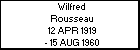 Wilfred Rousseau