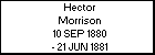Hector Morrison