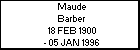 Maude Barber