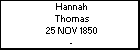 Hannah Thomas