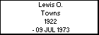 Lewis O. Towns