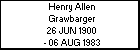 Henry Allen Grawbarger