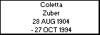Coletta Zuber