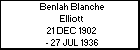 Benlah Blanche Elliott