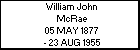 William John McRae