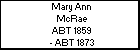 Mary Ann McRae