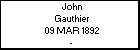 John Gauthier
