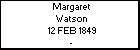 Margaret Watson
