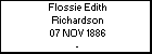 Flossie Edith Richardson