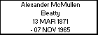 Alexander McMullen Beatty