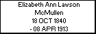Elizabeth Ann Lawson McMullen