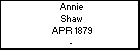 Annie Shaw