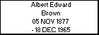 Albert Edward Brown