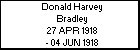 Donald Harvey Bradley