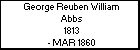 George Reuben William Abbs