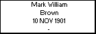 Mark William Brown