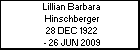 Lillian Barbara Hinschberger