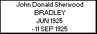 John Donald Sherwood BRADLEY