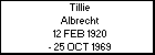 Tillie Albrecht