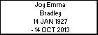Joy Emma Bradley