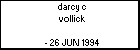 darcy c vollick