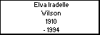 Elva Iradelle Wilson