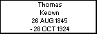 Thomas Keown